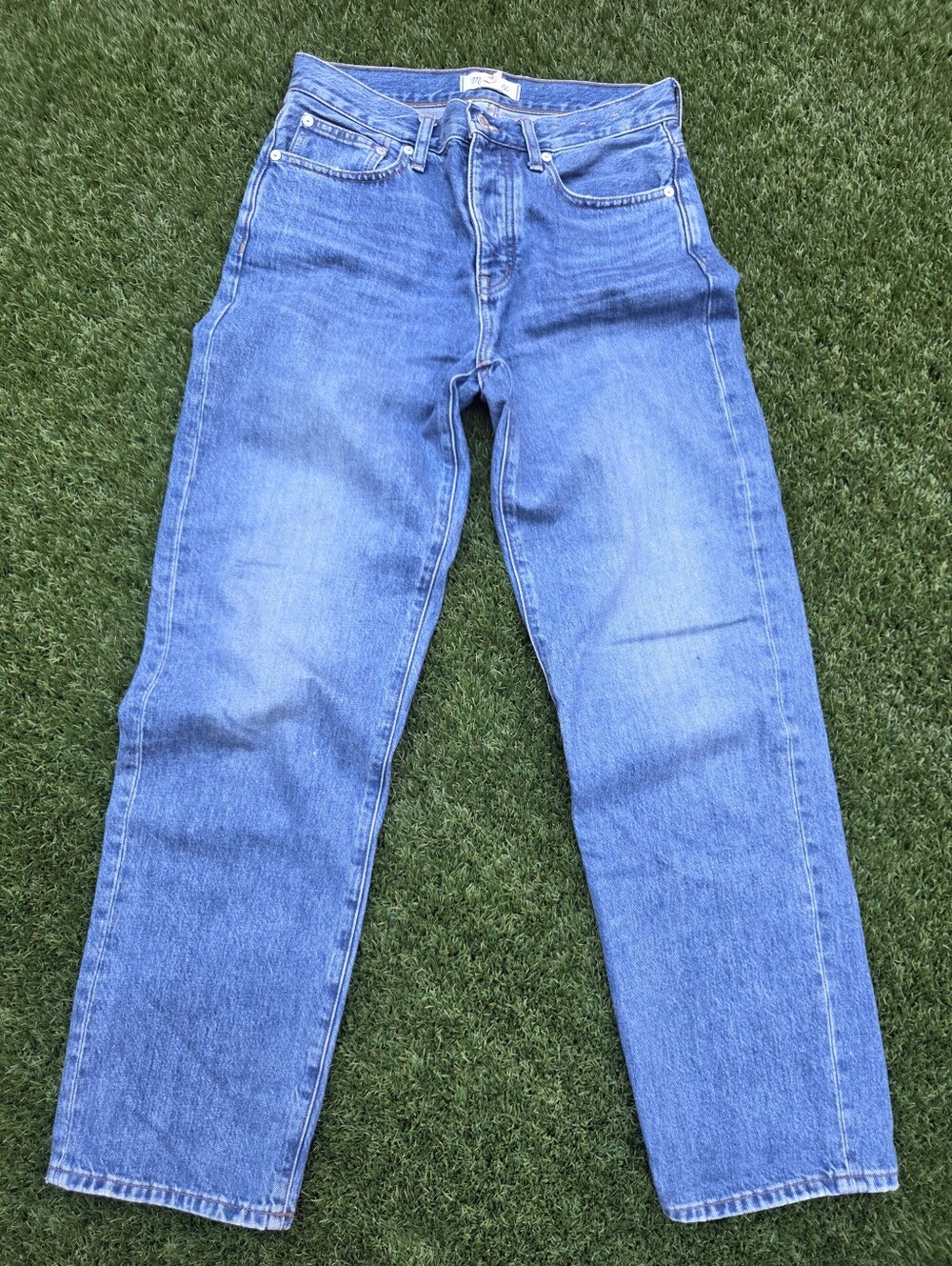 Madewell Low Slung Straight Jeans - Size 25